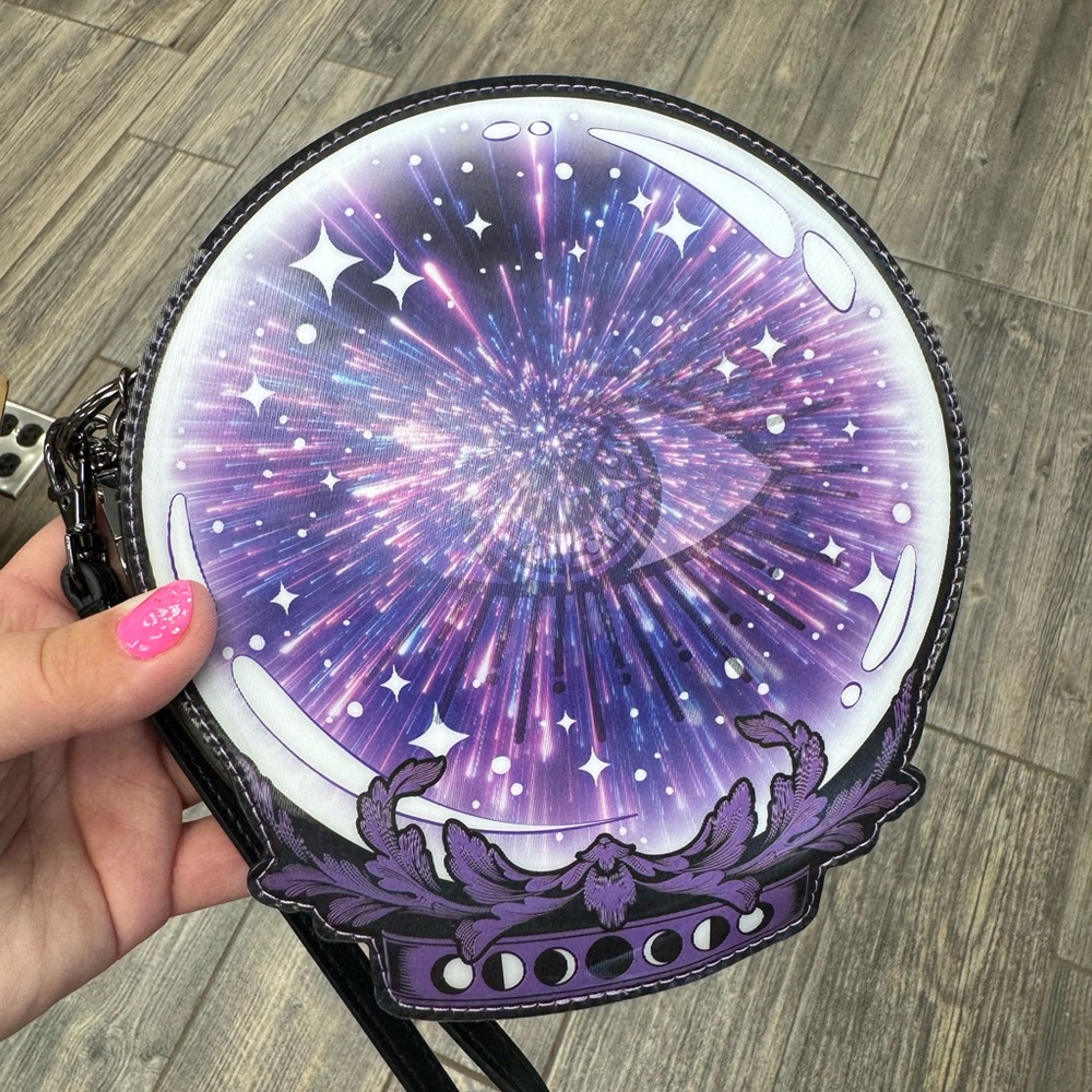 Loungefly Howl O Scream Fortune Teller Sea World Exclusive Wristlet